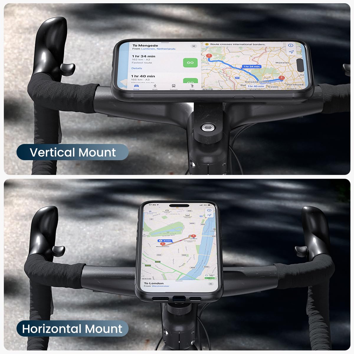 自転車 スマホ スタンド 自転車 携帯ホルダー クロスバイク用 携帯置き 楽天市場】自転車 スマホ ホルダー 防水 スタンドケース バイク スマホ